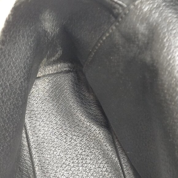 Authentic CELINE Vanity Bag Black PVC mn382-120825 - Picture 13 of 16